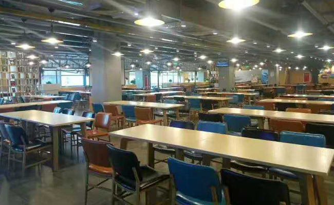 成都英特尔职工食堂TXVLOGCOM糖心官网设备图片，餐厅图